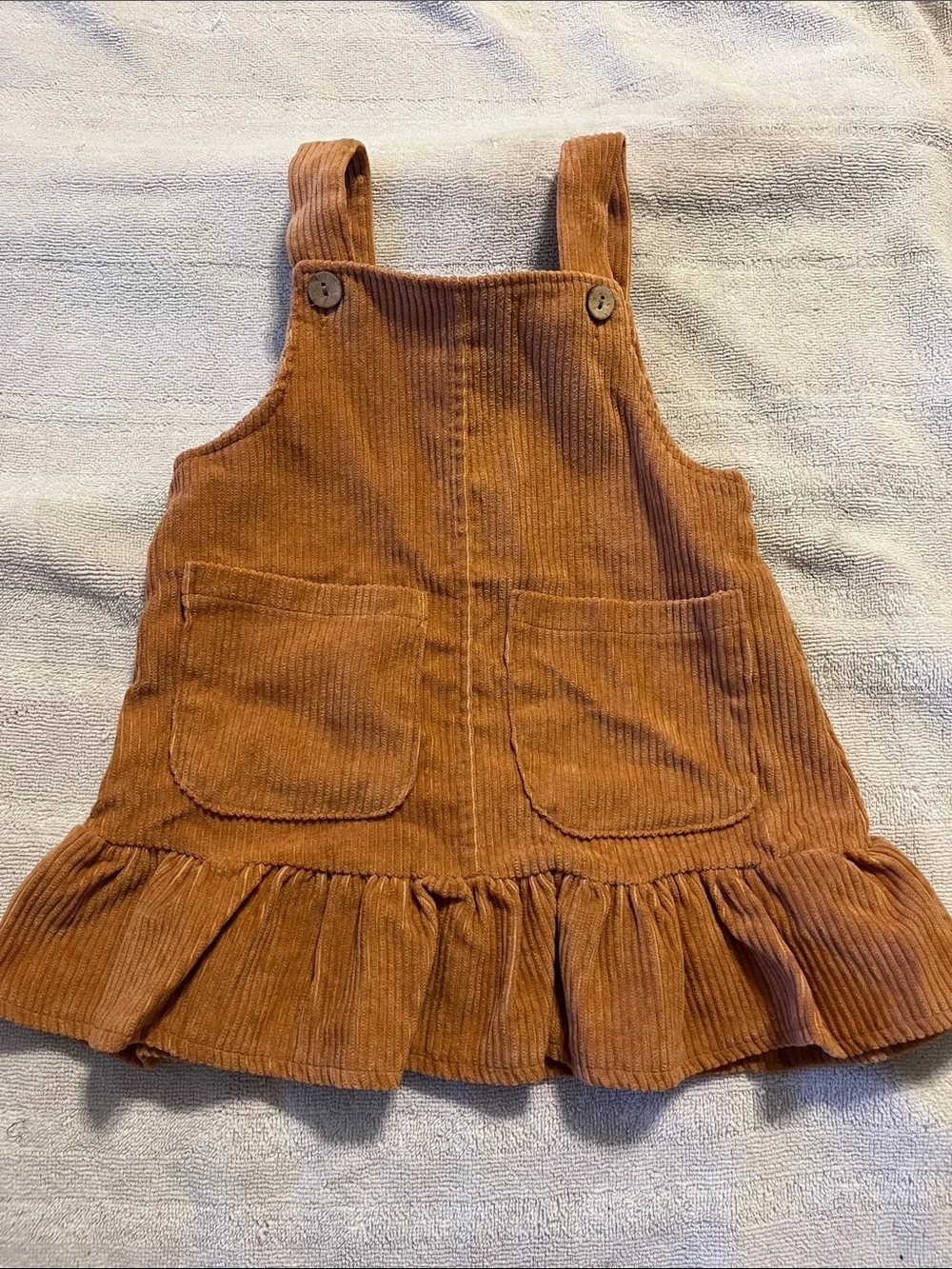 Carter's Black Onesie with Gold Lettering & Tan/Gold Baby Shoes
